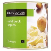 Chefs LarderSolid Pack Apples - 1 x 2.6kg