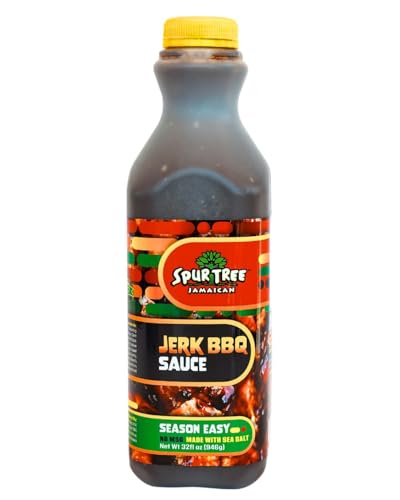 Spur Tree Jerk BBQ Sauce – Authentic Jamaican BBQ Seasoning to Spice Up Your Life – BBQ Rub with All-Natural Ingredients – Smoky BBQ Sauce to Bring Some Island Flair (12 oz) (Pack of 2) image 5