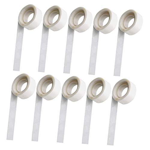 Homoyoyo Removable Sticky Dots for Balloons 15 Rolls Double Sided Glue Points Decorative Tape Adhesive Dots for Decorations Perfect for Birthday