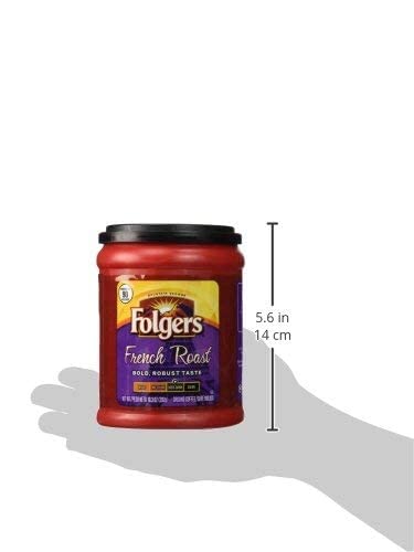Image of Folgers French Roast Medium Dark Coffee 10.3 oz