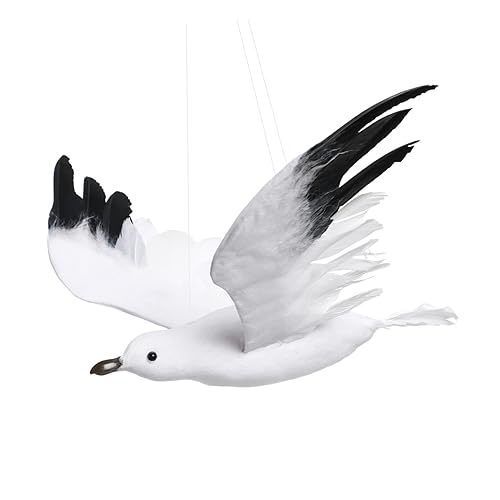 Amosfun Adorno de Gaviota Adorno con Temática de Gaviota Colgante con Forma de Gaviota