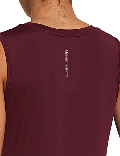 Image of baleaf Women's Workout Tank Tops Sleeveless Quick Dry Running Shirts Lightweight Loose Fit for Yoga Athletic Gym