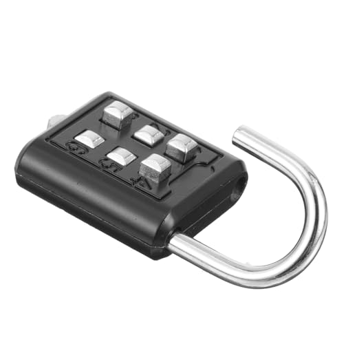 COLLBATH Wetterfestes Tastenkombinations-vorhängeschloss Aus Zinklegierung Robustes Zahlenschloss Für Tür Schloss Für Schrank Outdoor Schließfach Stabiles Diebstahlschutz-schloss