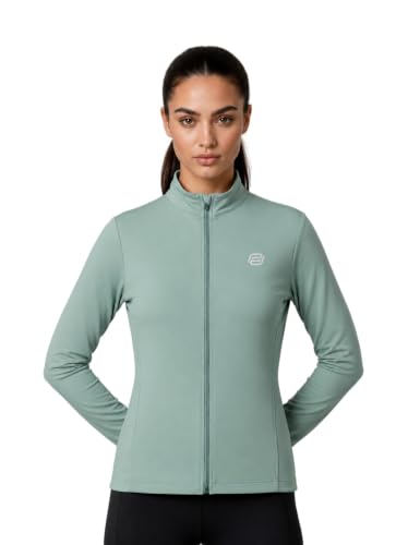 Image of PUMP'D Women's Jacket | Slim Fit | Thumb Hole Open Sleeve | With zipper | Perfect for workout