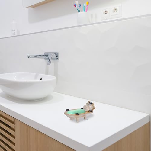Rangement pratique pour clés et savons en céramique durable - 8