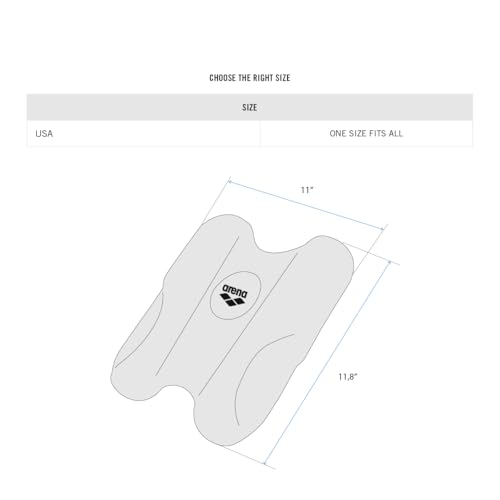 Image of Arena Unisex Adult Pull Kick II Swim Training Tool 2-in-1 Floating Aid for Competitive Swimmers or Beginners, Lightweight Soft Foam
