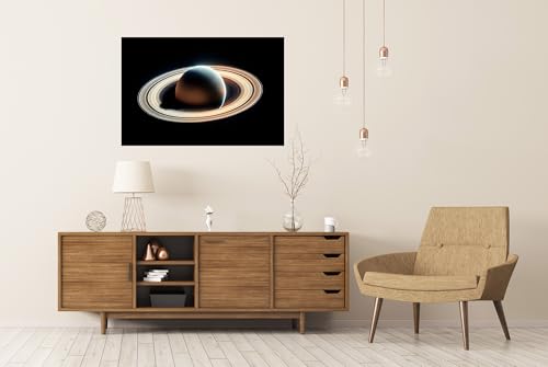Poster mural Saturne islandburner grand format pour decoration espace - 2