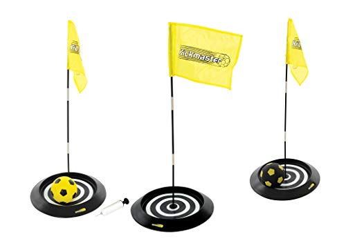 Kickmaster - Pies de Golf para niños, Talla única, Color Amarillo