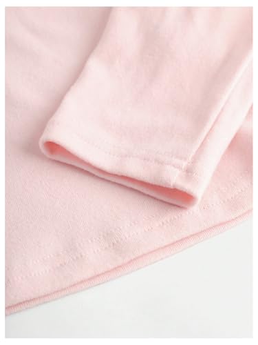 OYOANGLE Girl's Fold Over Off The Shoulder Top Long Sleeve Shirts Y2K Tight Tops4