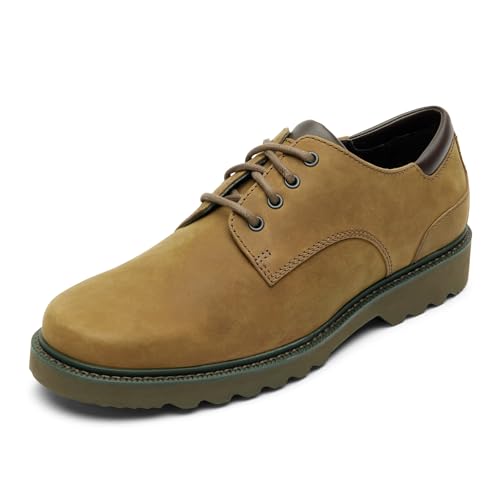 Rockport Northfield Leather - Zapatos Bajos para Hombre, marrón, 50 EU