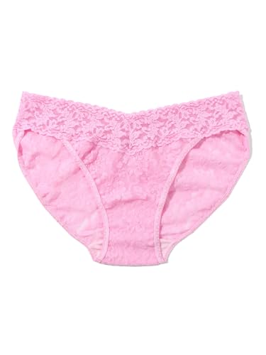 Image of Strawberry Lemonade Pink V-Kini Lace by Hanky Panky