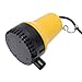 Direct Current Bilge Pump 12V 1110GPH, 45W Portable Utility Pump, Submersible, for Pool, Garden, Pond Draining, with Copper Motor, for Municipal, Domestic Sewage