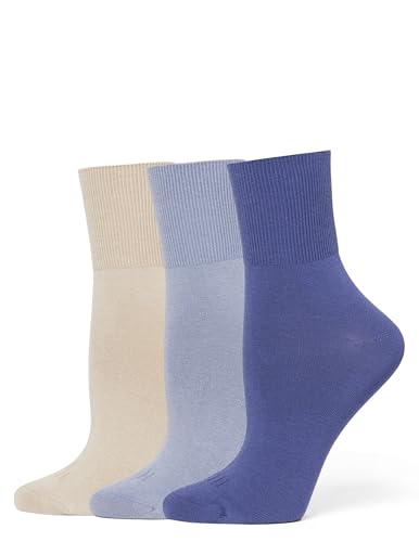 Image of HUE Women's Bobby Sock Causal Crew 3 Pair Pack