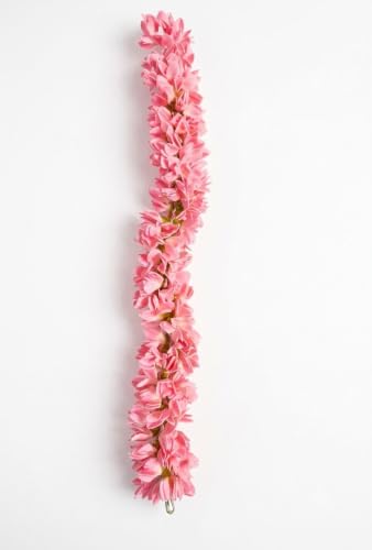 Best Artificial Flower Garlands: Festive Floral Decor 33 Artificial Jasmine gajra Veni for Hair/paranda/White mogra Flower...