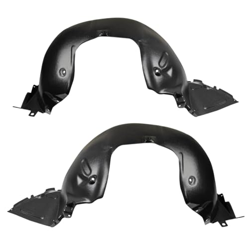 Image of TRQ Inner Fender Liner Set Compatible with 2009-2010 Hyundai Genesis HY1248117 HY1248146 HY1249117 HY1249146