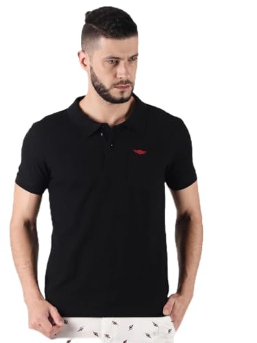 Image of Force NXT Polo Neck T-Shirt for Men Pack of 2 | Regular Fit T-Shirt for Men | Premium Super Combed Rich Cotton Polo Shirt | Men's Ultra Soft Half Sleeve T-Shirt