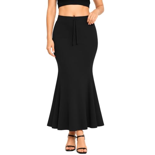 Image of Mogsa Women's Saree Shapewear Petticoat | Fishcut Shaper | Stretchable Saree Petticoat | Adjustable Drawstring | Comfortable Slim Fit Innerwear