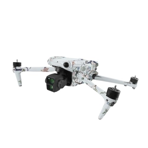 Image of MightySkins Glossy Glitter Skin Compatible with DJI Air 3 - Chinoiserie Fabric | Protective, Durable High-Gloss Glitter Finish | Easy to Apply