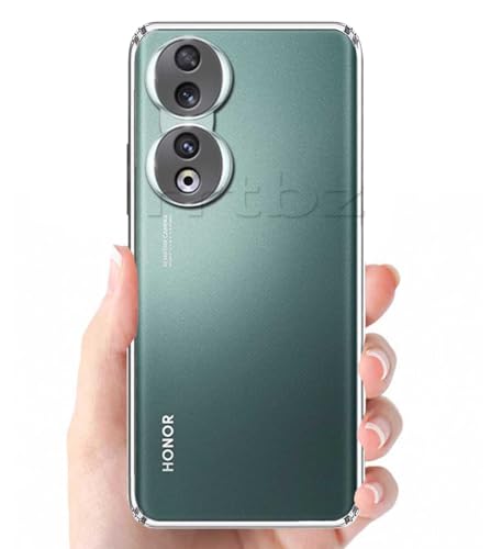 Image of Soft Silicone TPU Back Cover Compatible with Honor 90 5G, Transparent