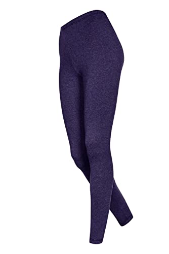 DeDavide Pantalones de maternidad de algodón elástico [fabricados en la UE] que crece con el vientre, leggins para maternidad, opacos, pantalones para embarazadas, ropa premamá, Blanco, XXXL