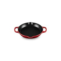 Le Creuset Grill Quadrato Antiaderente 28 Cm - Griglia Per Carne E Verdure, Nero - Foto 9