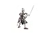 Papo - Hospitaller Knight with Sword - Figurine - 3 Years Old - Fantasy & Medieval Collection - Hand Painted - Realistic Details - Durable and Educational - 9.50 cm x 4.50 cm x 11.00 cm - Gift Idea
