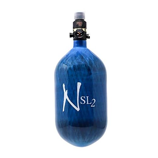 Ninja Carbon Fiber HPA Tank - 68/4500 SL2 - PRO V2 REG - Blue