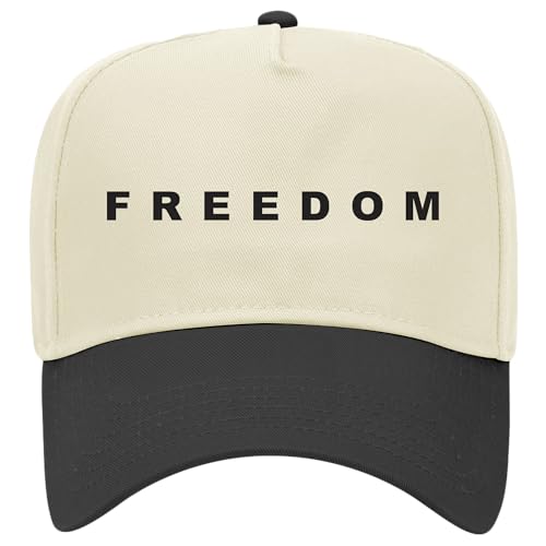 Trenz Shirt Company Embroidered Otto Hat 5 Panel Mid Profile - Charlie Kirk Freedom Design