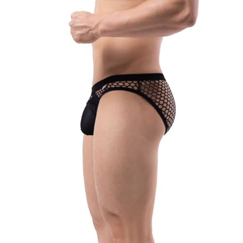 TAPUU Mens Mesh Breathable Briefs Underwear2