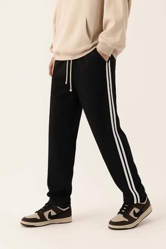 Image of dockstreet Track Pant for Men || Open Baggy Fit || Track Pants || Open Bottom Track Pant ||