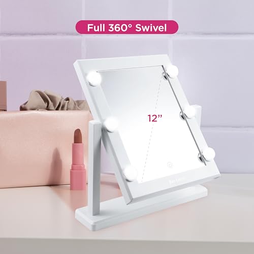 Espejo Jumbo Iluminado Juicy Couture 14 pulgadas Blanco miniatura 4