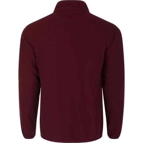 Drake Waterfowl Men's Camp 2.0 Fleece Pullover | Hunting Anti-Pill Moisture Wicking 1/4 Neck Snap Sweater with Chest Pocket2