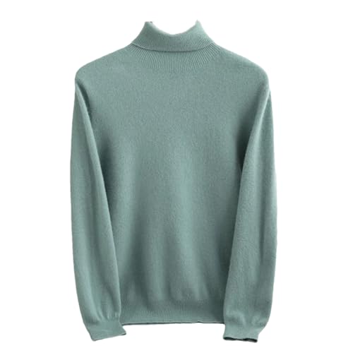 Men’S Wool Turtleneck Pullover Sweater Casual Long Sleeve Warm Knit Jumper Tops