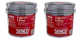 Senco 06A162P Duraspin# 6 by 1-5/8" Drywall to Wood Collated Screw (1, 000per Box) (2)