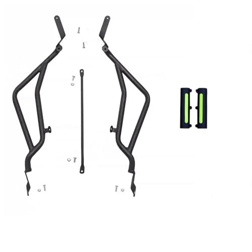 Couverture complète NWG150 pare-chocs de cadre et échappement moto
