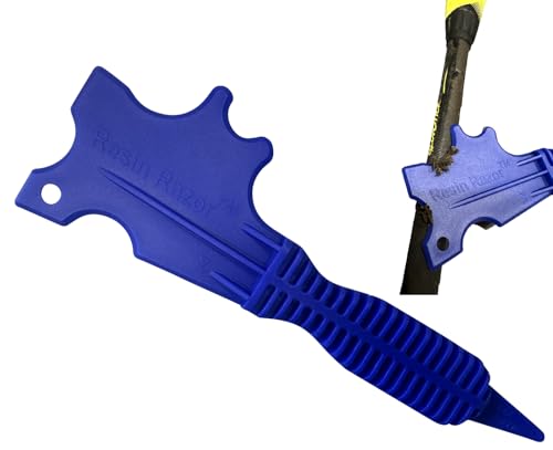 Resin Razor Baseball Bat Pine Tar & Spike Cleaner Multitool