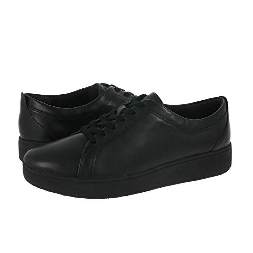 Image of FitFlop Womens Rally Leather Sneakers