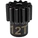 Hot Racing SDMD12M06 Steel Pinion Gear 12T .6 Module 2mm Shaft