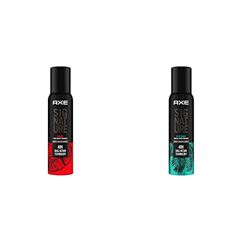 Axe Signature Body Perfume, Intense, 154ml & Signature Body Perfume, Mysterious, 154ml