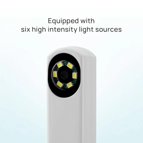 Image of QAWACHH Intraoral Camera,1600x1200 High Definition USB Handheld Visual Endoscope Dental Care for Phone Computer,IP67 Waterproof with 2 Otg Connector