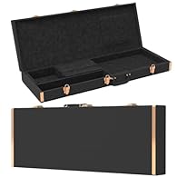 【APPLICABLE GUITAR】Interior dimensions: 39" x 13" x 2" (L x W x H). This zachary hard case fits for 39" electric guitar. Note: The case is suitable for standard electric guitar KST KTL 170 and Burning Fire model. If your electric guitar is not standa...