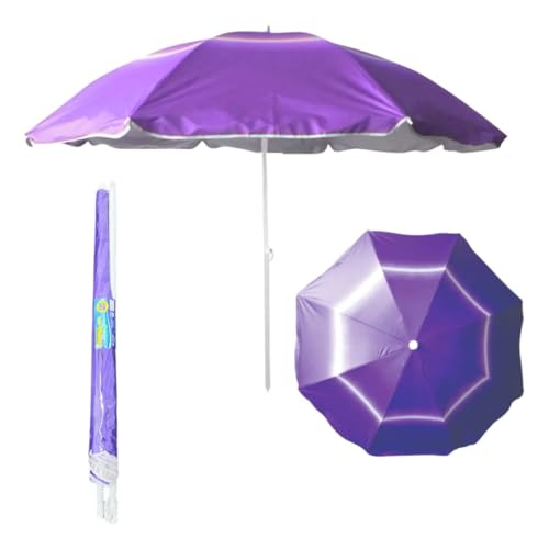 Guarda-sol Gigante 1,90m para Piscina Praia Pesca (Roxo)