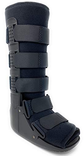 Superior Braces High Top, Non-Air, Low Profile Medical Orthopedic Walker Boot for Ankle