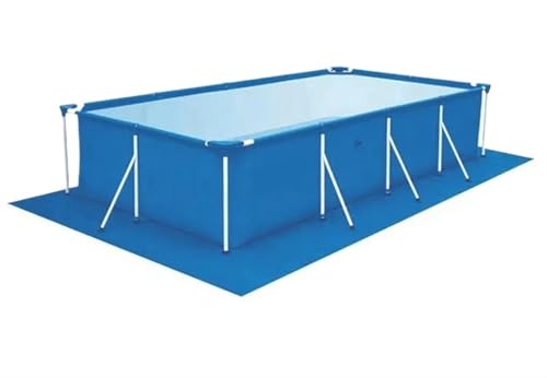 QIUYMGFG Funda de Piscinas Cubre Piscinas Lona para Suelo de Piscina, Alfombrillas rectangulares de poliéster para Suelo de Piscina, Protector de Suelo(445x254CM)