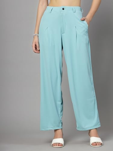 Image of UZARUS Women's Relax Fit Trouser 2 Pockets Baggy Pants