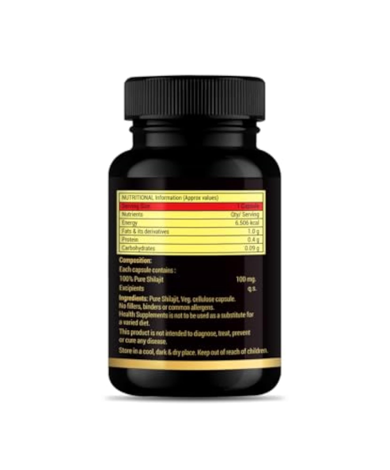 Siddha Cure Shilajit & Pure Himalayan Capsules Combo, 30 Capsules