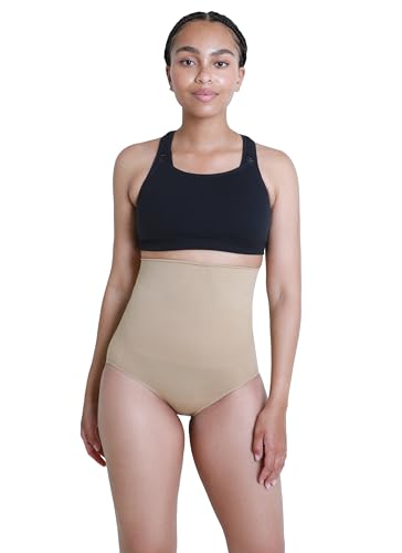 Image of Ingrid & Isabel Basics – Postpartum Belly Support Underwear Briefs – Compression for Tummy Control & Recovery Support