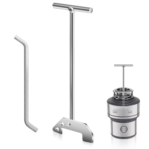 MWEDP Garbage Disposer Unjamming Wrench Compatible with Waste King and Moen Garbage Disposals, Fits Unclog Kitchen Sink Clogging (Wriggle It Into Place, And Give A Counter-Clockwise Turn)