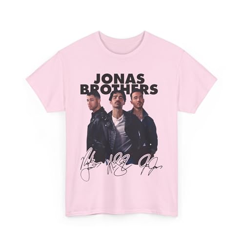 2025 Music Brothers Tourt-Shirt Unisexr Suitable Retro Jonas Cotton Retro Tops