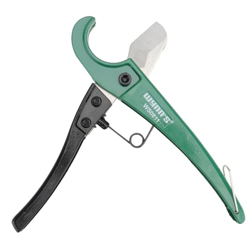 DOITOOL 1 Pc Tijeras para conductos eléctricos. cortatubos Tubería cortador de tubos tijera para cables tijera para fontanero electricista tijeras universales Acero inoxidable Green